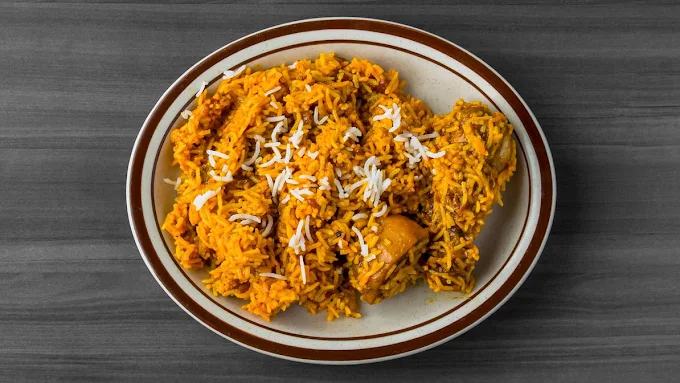The Kolachi Kitchen chicken biryani Winnipeg — authentic halal Pakistani biryani